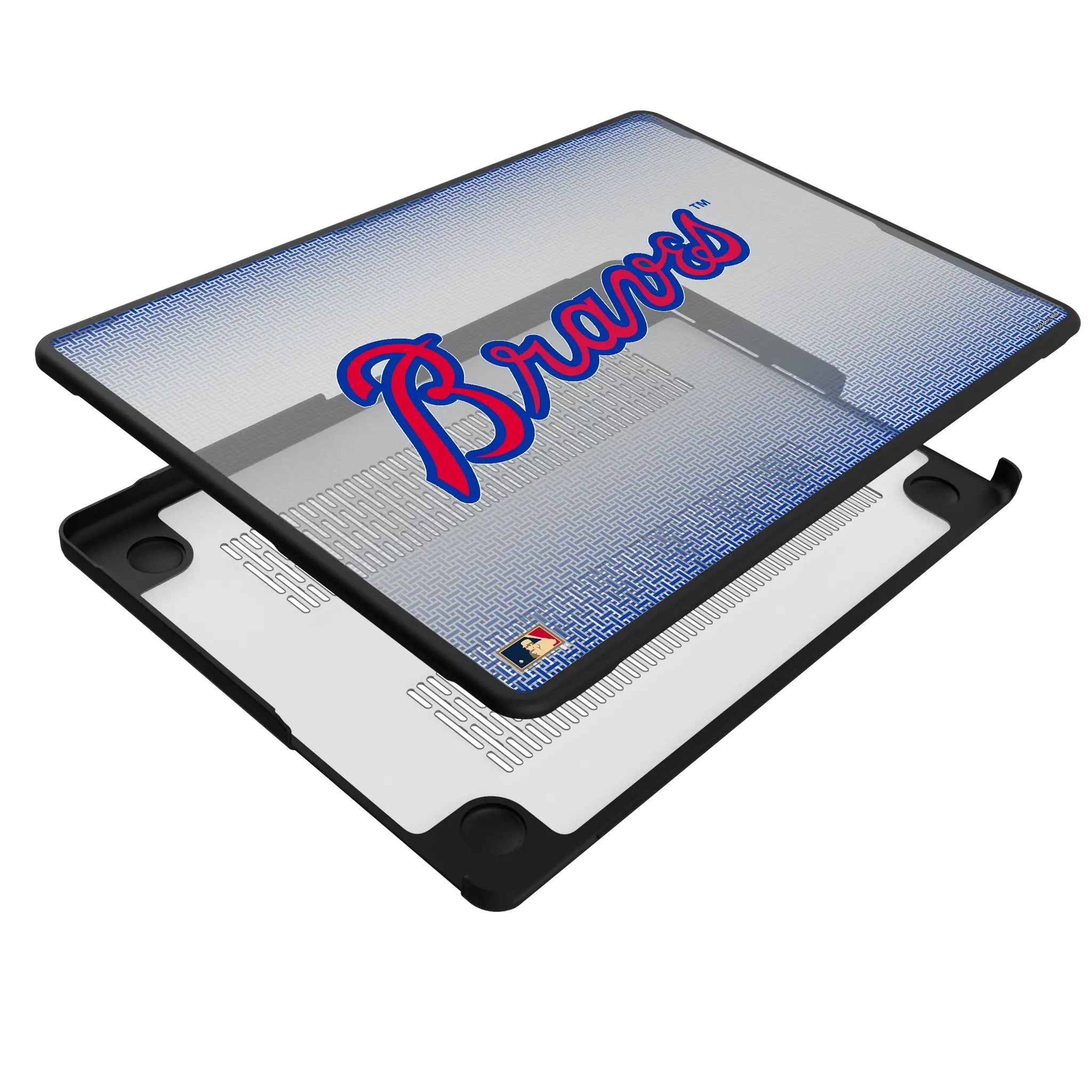 Atlanta Braves Home 2012 - Cooperstown Collection Linen Laptop Case for Apple MacBook