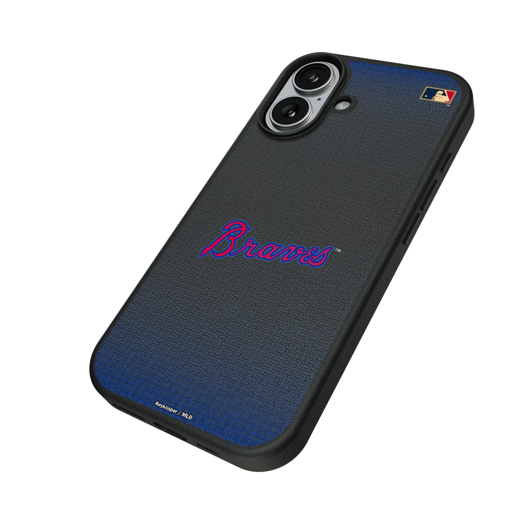 Atlanta Braves Home 2012 - Cooperstown Collection Linen MagSafe Compatible Phone Case for Apple iPhone - Sports Gifts, Sports Memorabilia, Sports Collectibles, Fan Shop