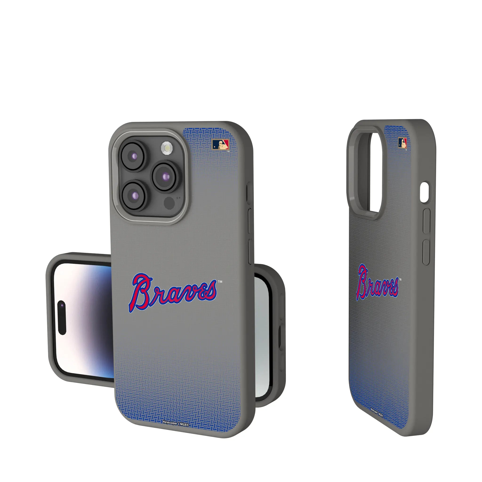 Atlanta Braves Home 2012 - Cooperstown Collection Linen Soft Touch Phone Case