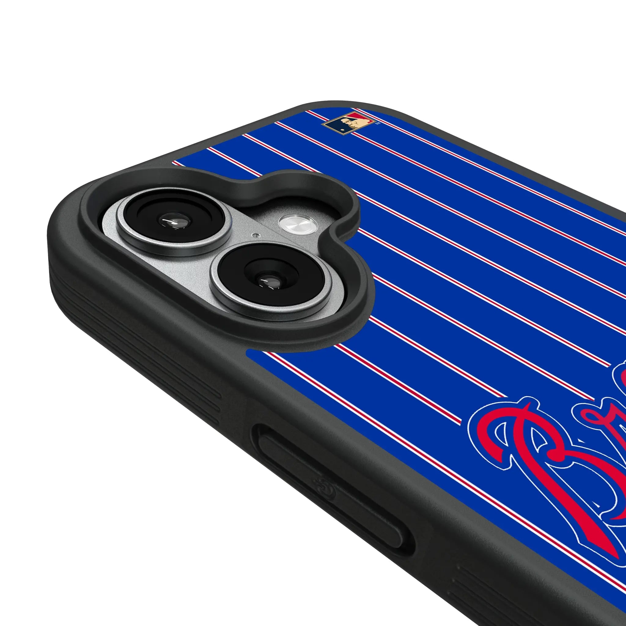 Atlanta Braves Home 2012 - Cooperstown Collection Pinstripe Bump Phone Case