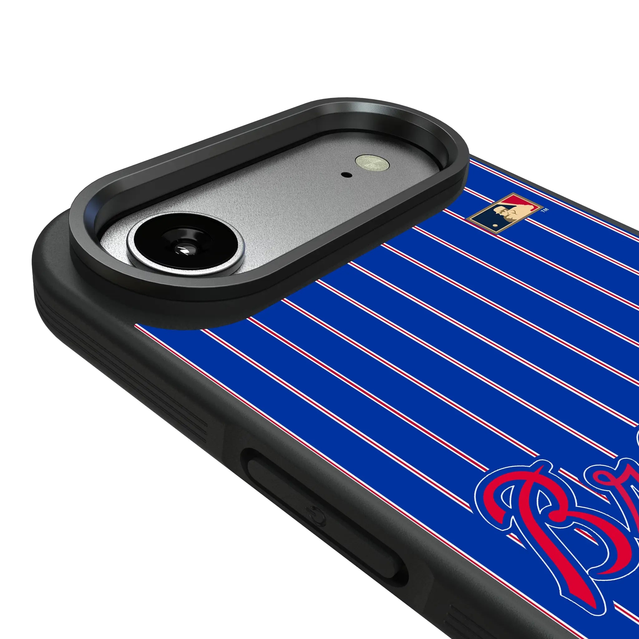 Atlanta Braves Home 2012 - Cooperstown Collection Pinstripe Bump Phone Case