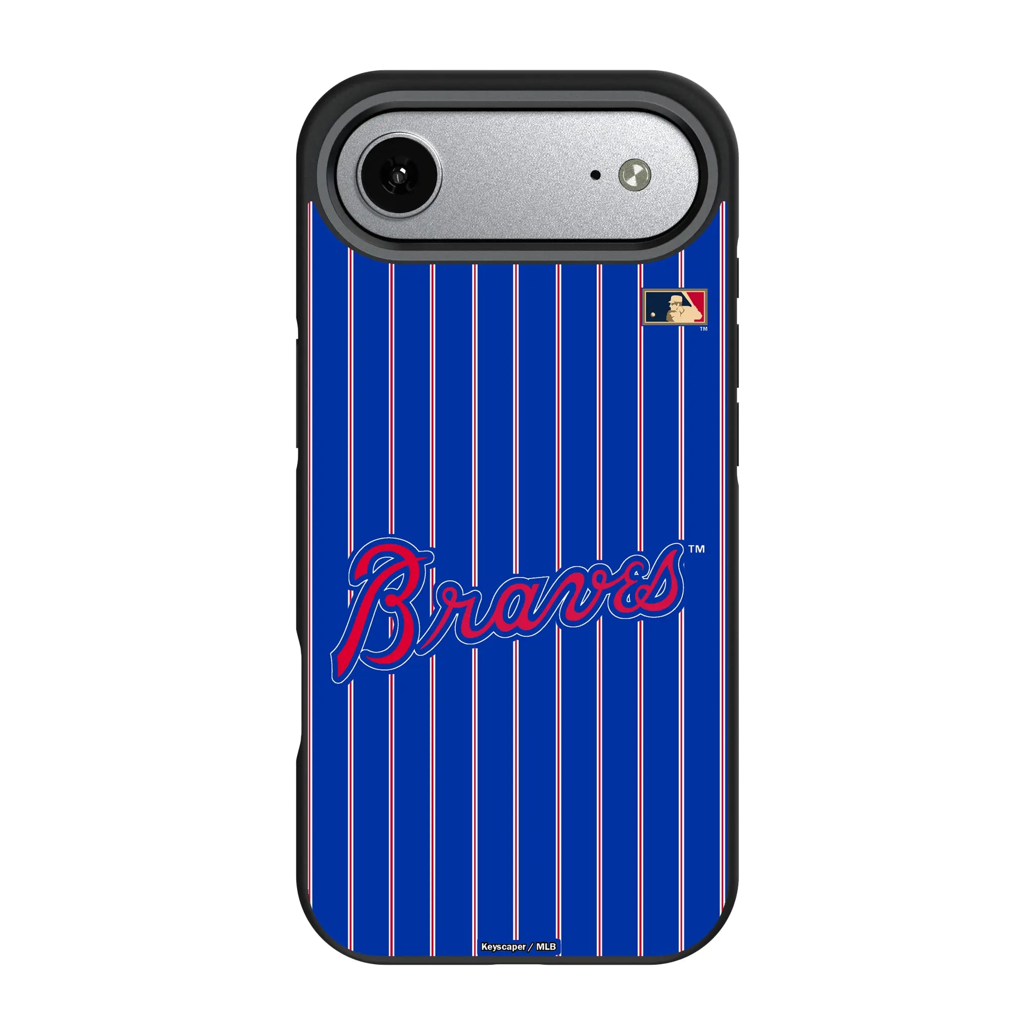Atlanta Braves Home 2012 - Cooperstown Collection Pinstripe Bump Phone Case