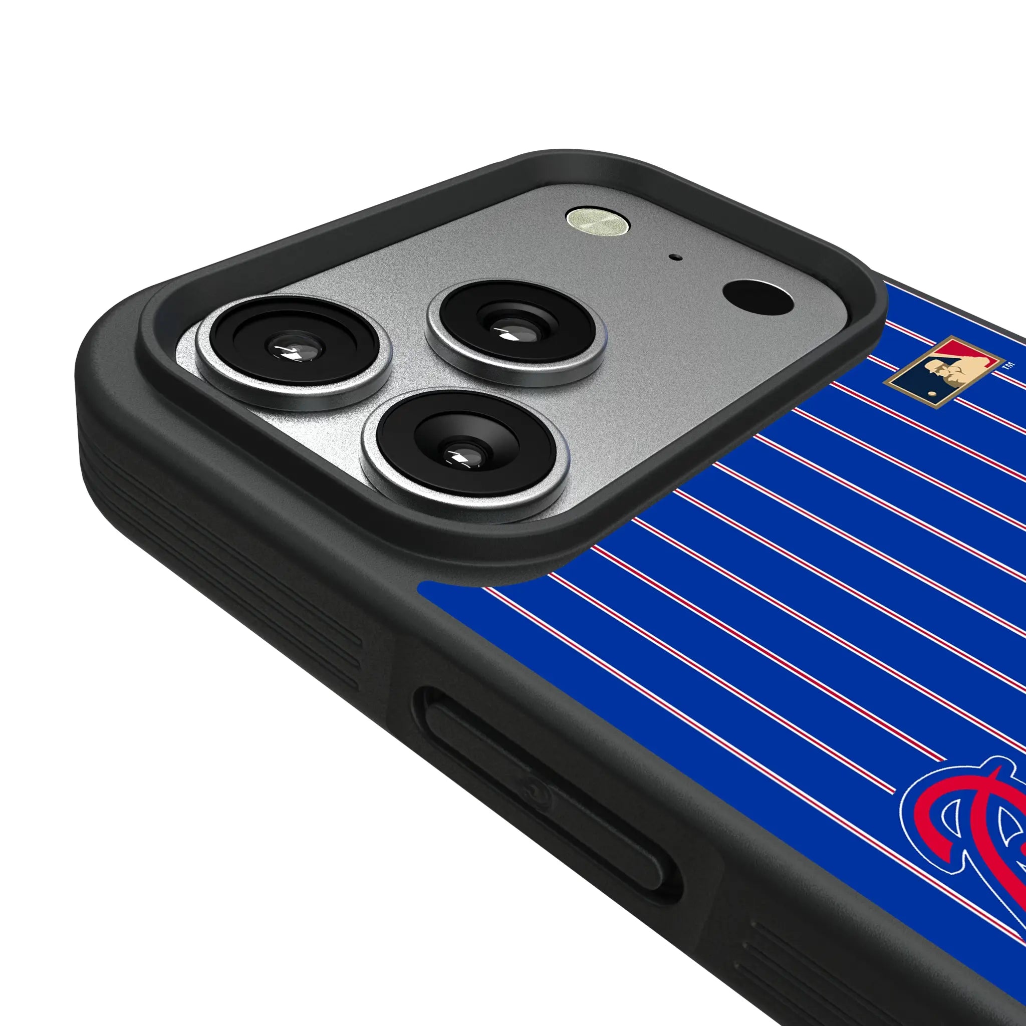 Atlanta Braves Home 2012 - Cooperstown Collection Pinstripe Bump Phone Case