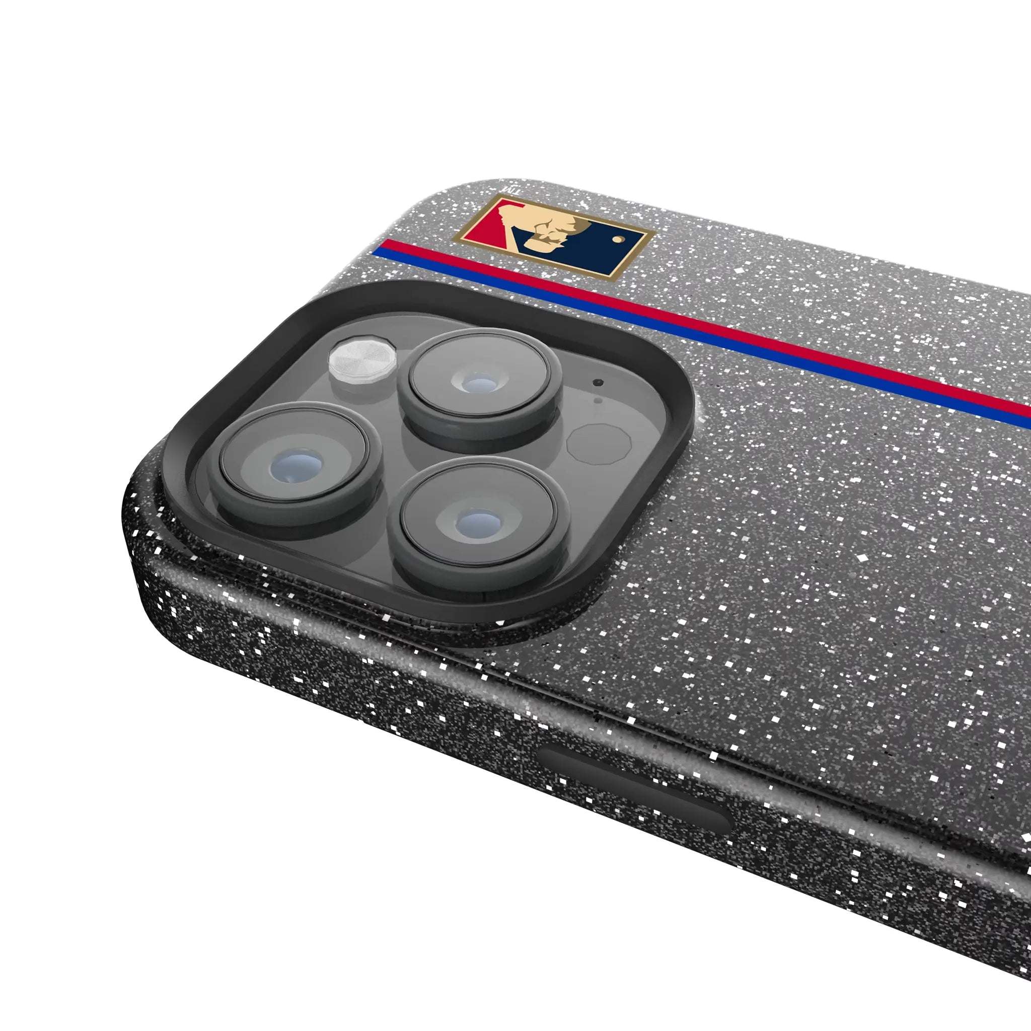 Atlanta Braves Home 2012 - Cooperstown Collection Sidebar Bling Phone Case