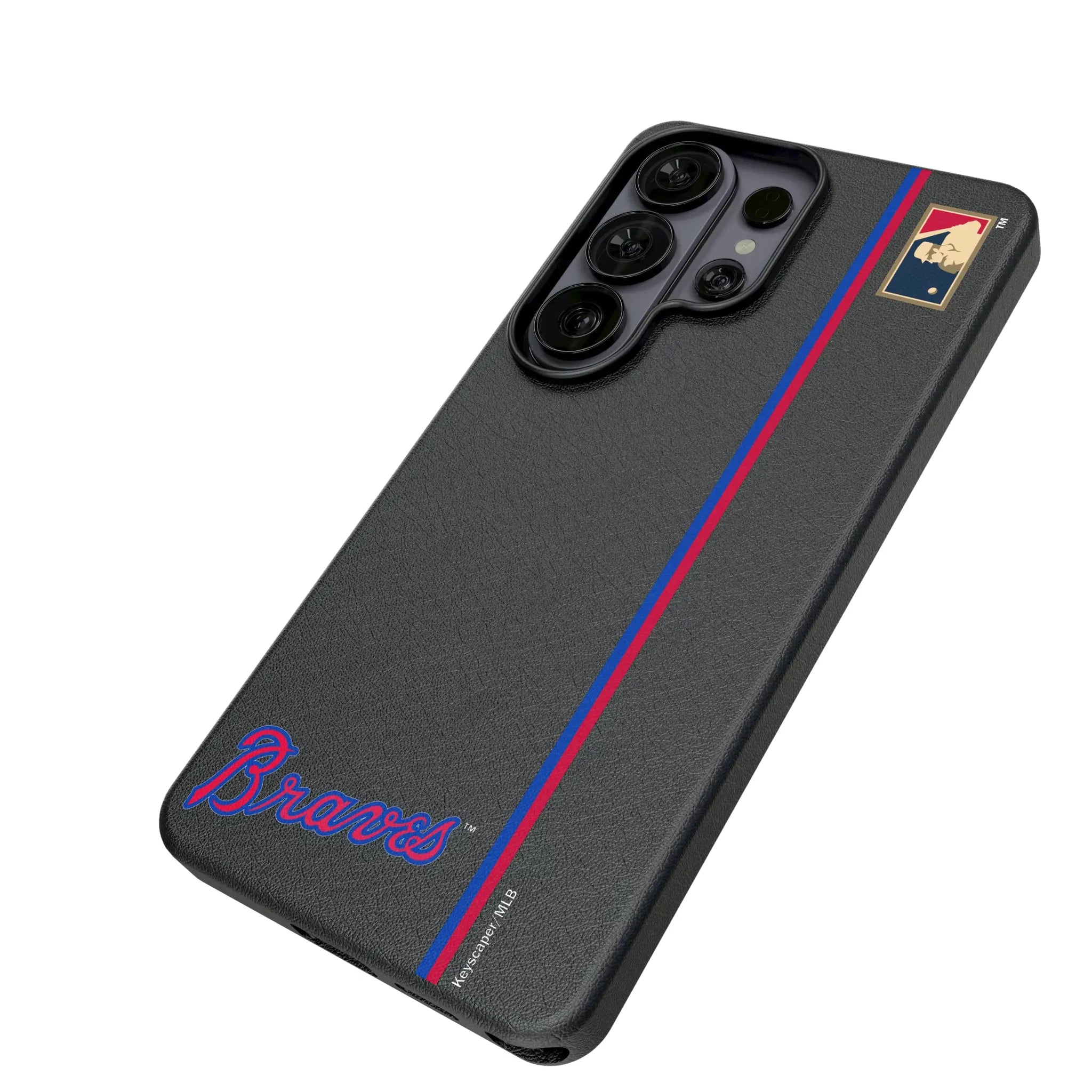 Atlanta Braves Home 2012 - Cooperstown Collection Sidebar MagSafe Compatible Phone Case for Samsung Galaxy