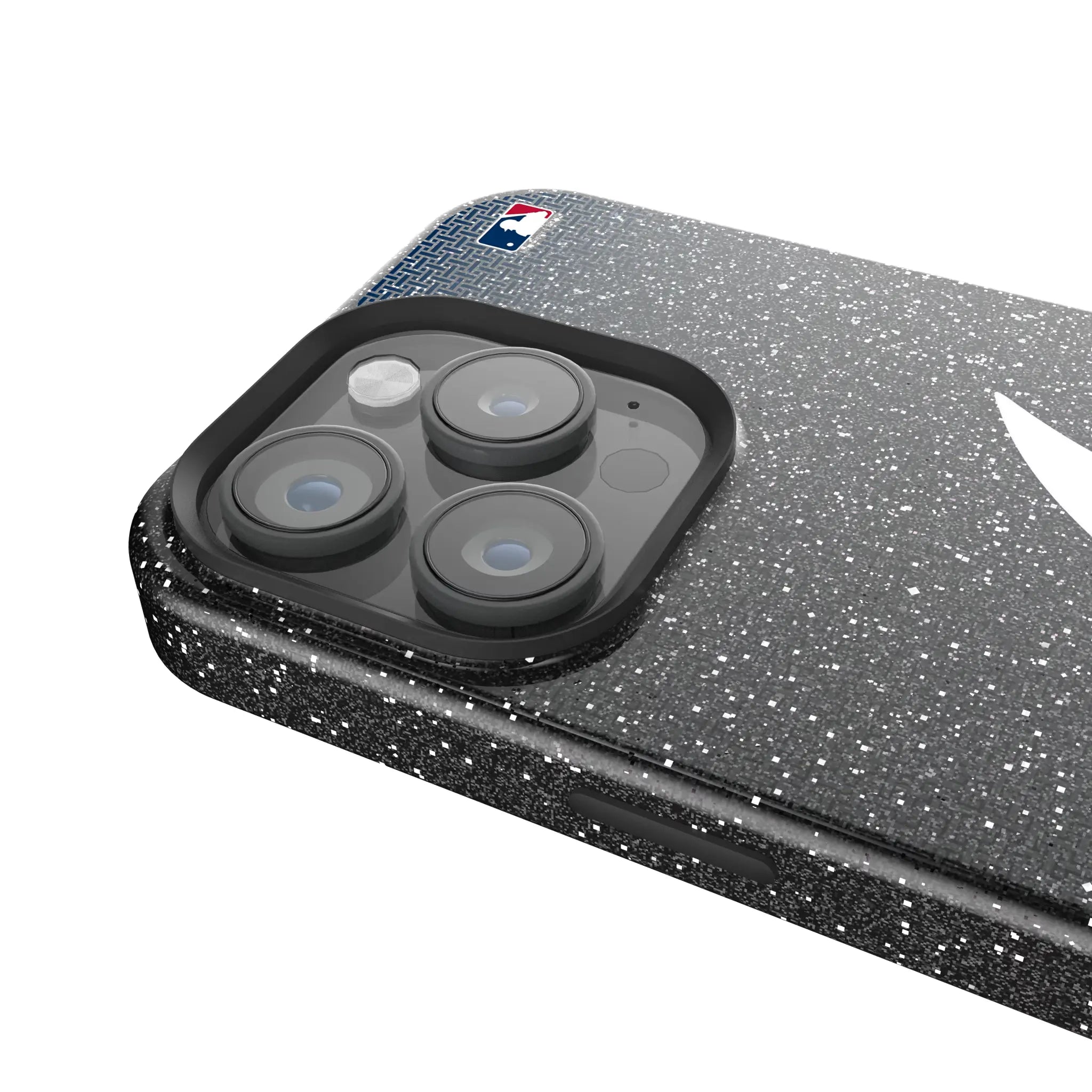 Atlanta Braves Linen Bling Phone Case for Apple iPhone