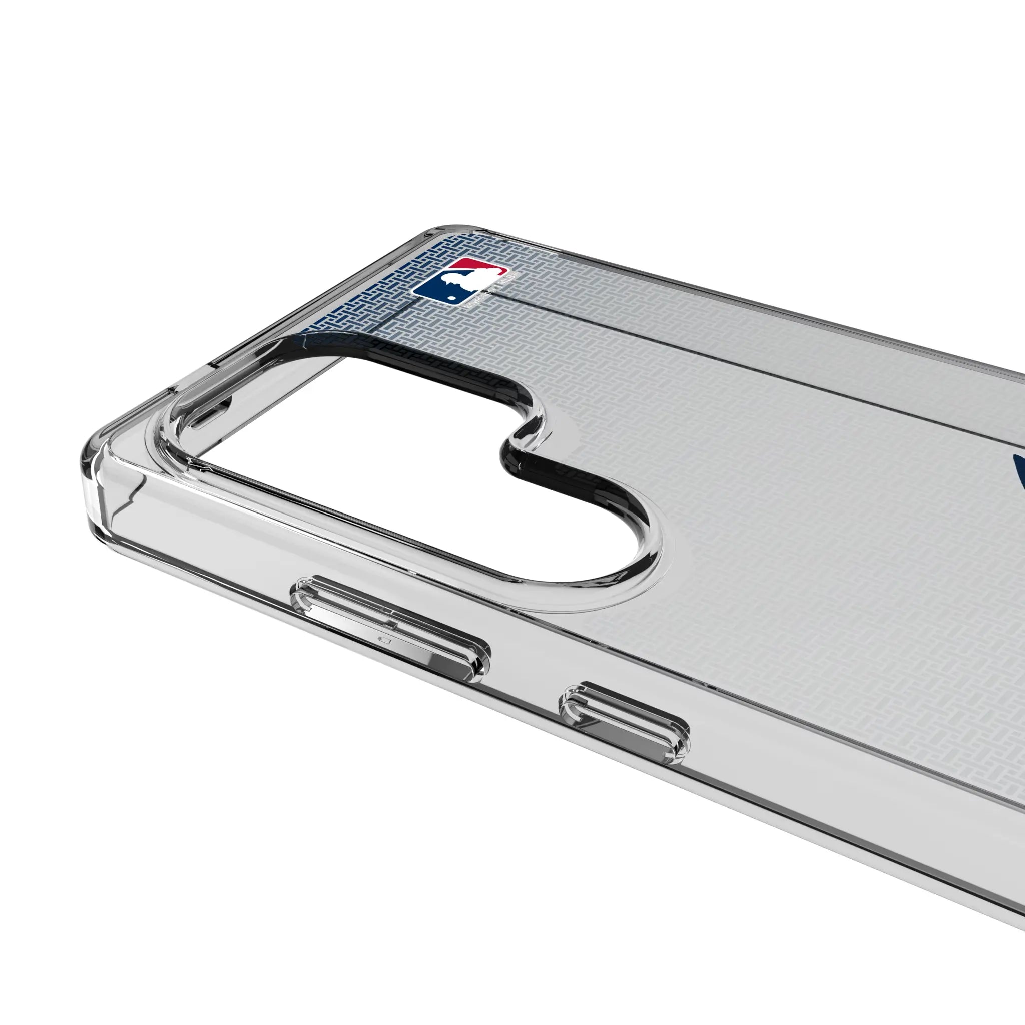 Atlanta Braves Linen Clear Phone Case for Samsung Galaxy