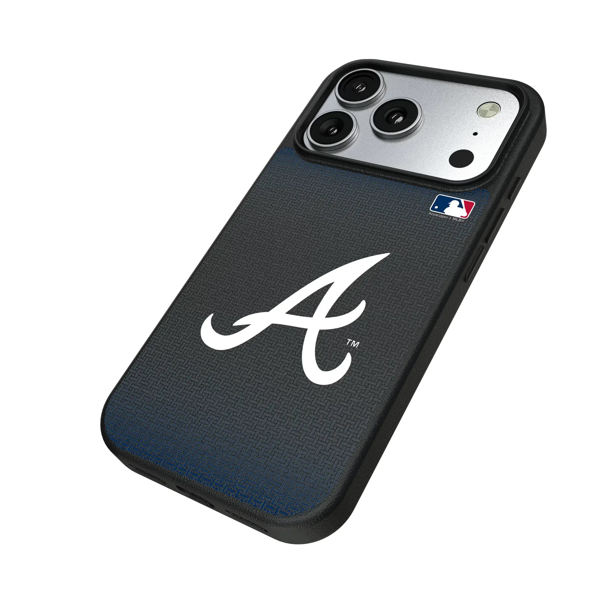 Atlanta Braves Linen MagSafe Compatible Phone Case for Apple iPhone