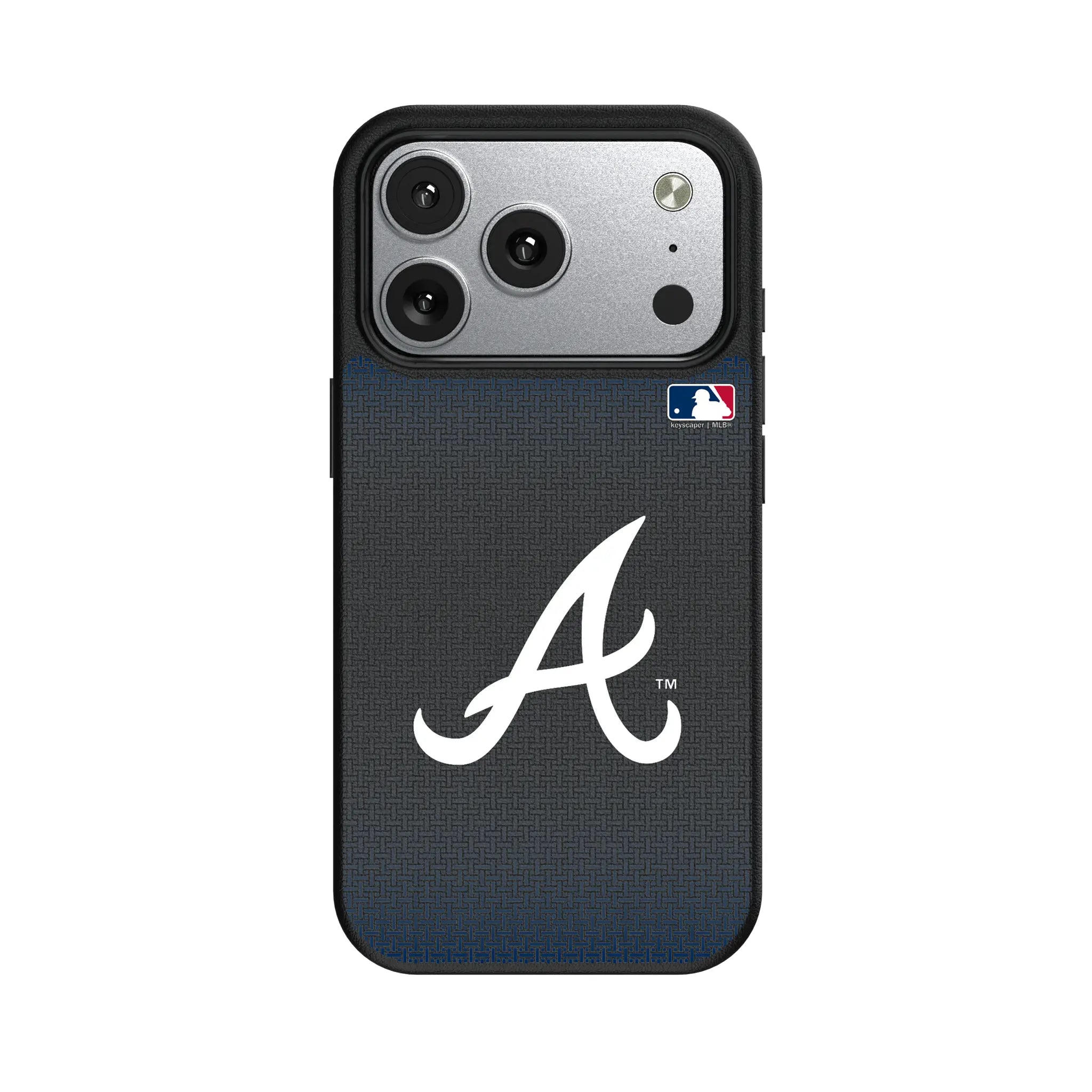 Atlanta Braves Linen MagSafe Compatible Phone Case for Apple iPhone