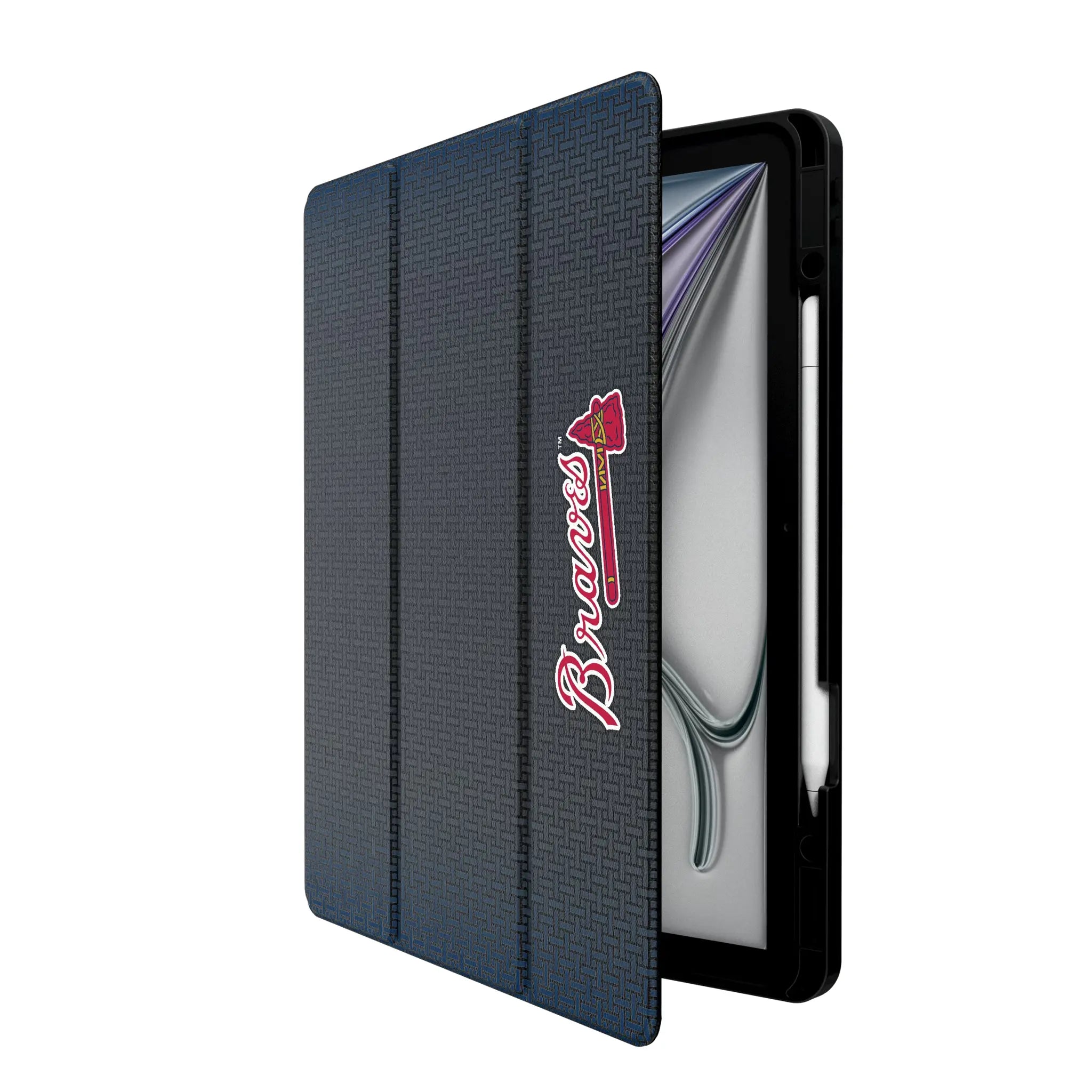 Atlanta Braves Linen Tablet Case for Apple iPad
