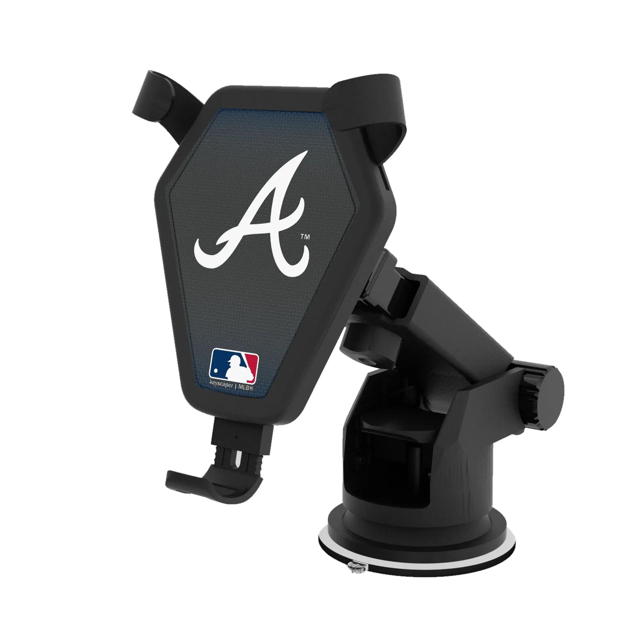 Atlanta Braves Linen Wireless Car Charger