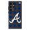 Atlanta Braves Plaid MagSafe Compatible Phone Case for Samsung Galaxy