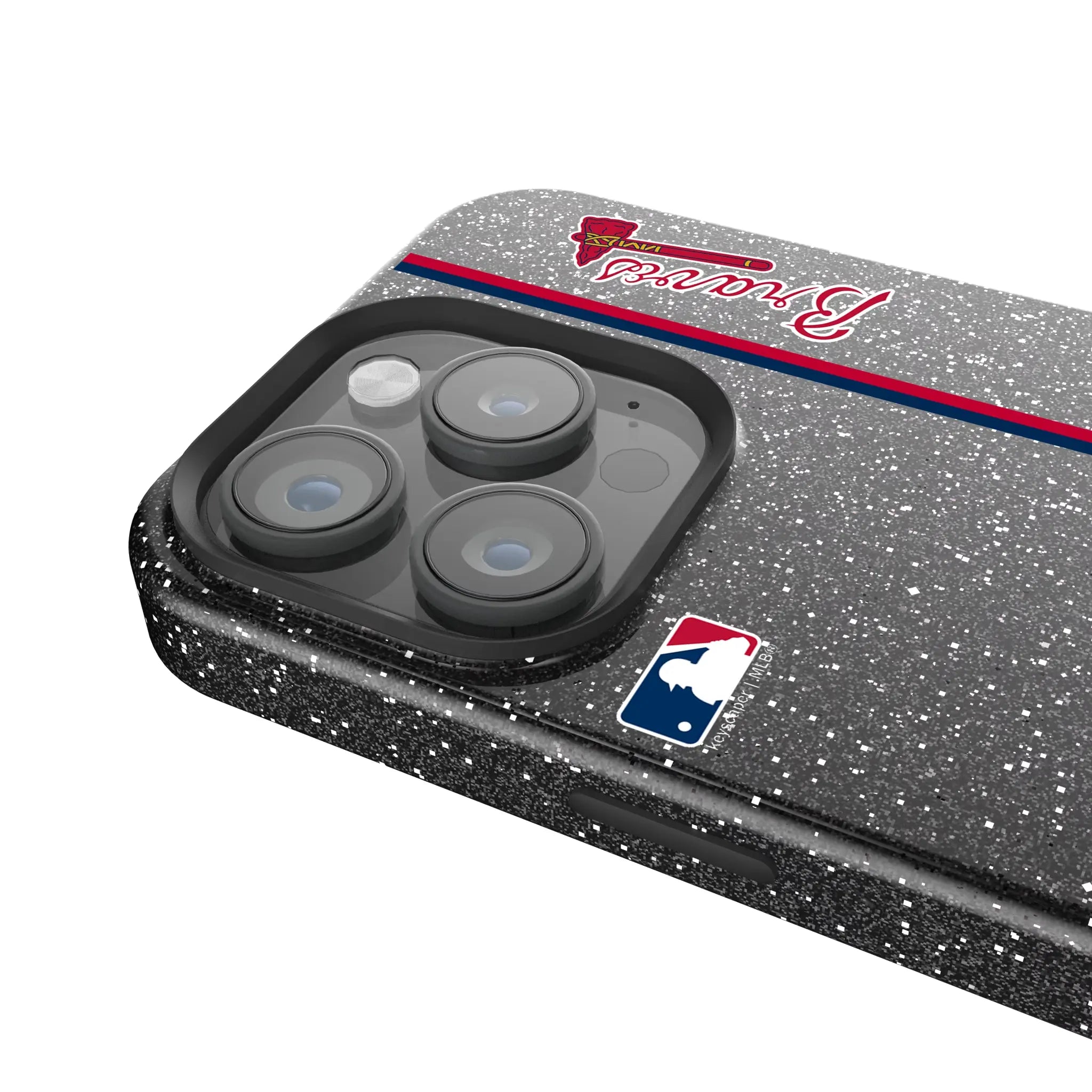 Atlanta Braves Sidebar Bling Phone Case
