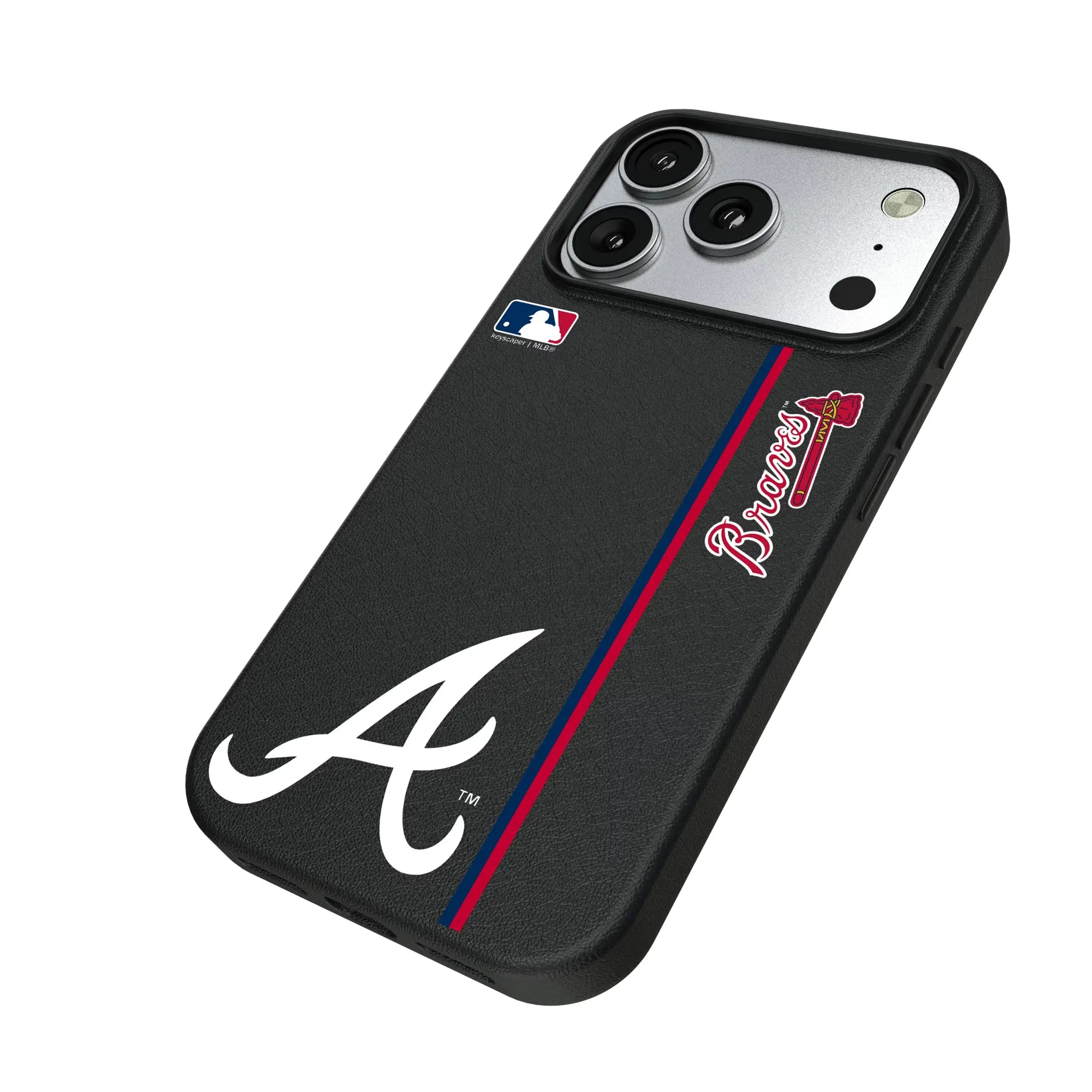 Atlanta Braves Sidebar MagSafe Compatible Phone Case for Apple iPhone