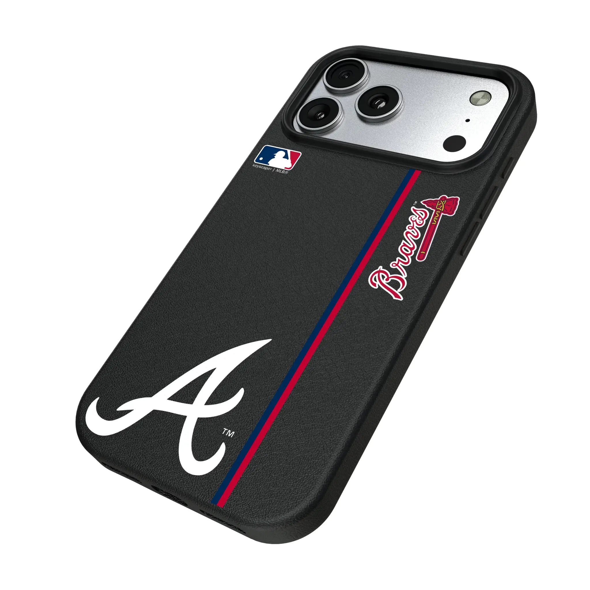 Atlanta Braves Sidebar MagSafe Compatible Phone Case for Apple iPhone