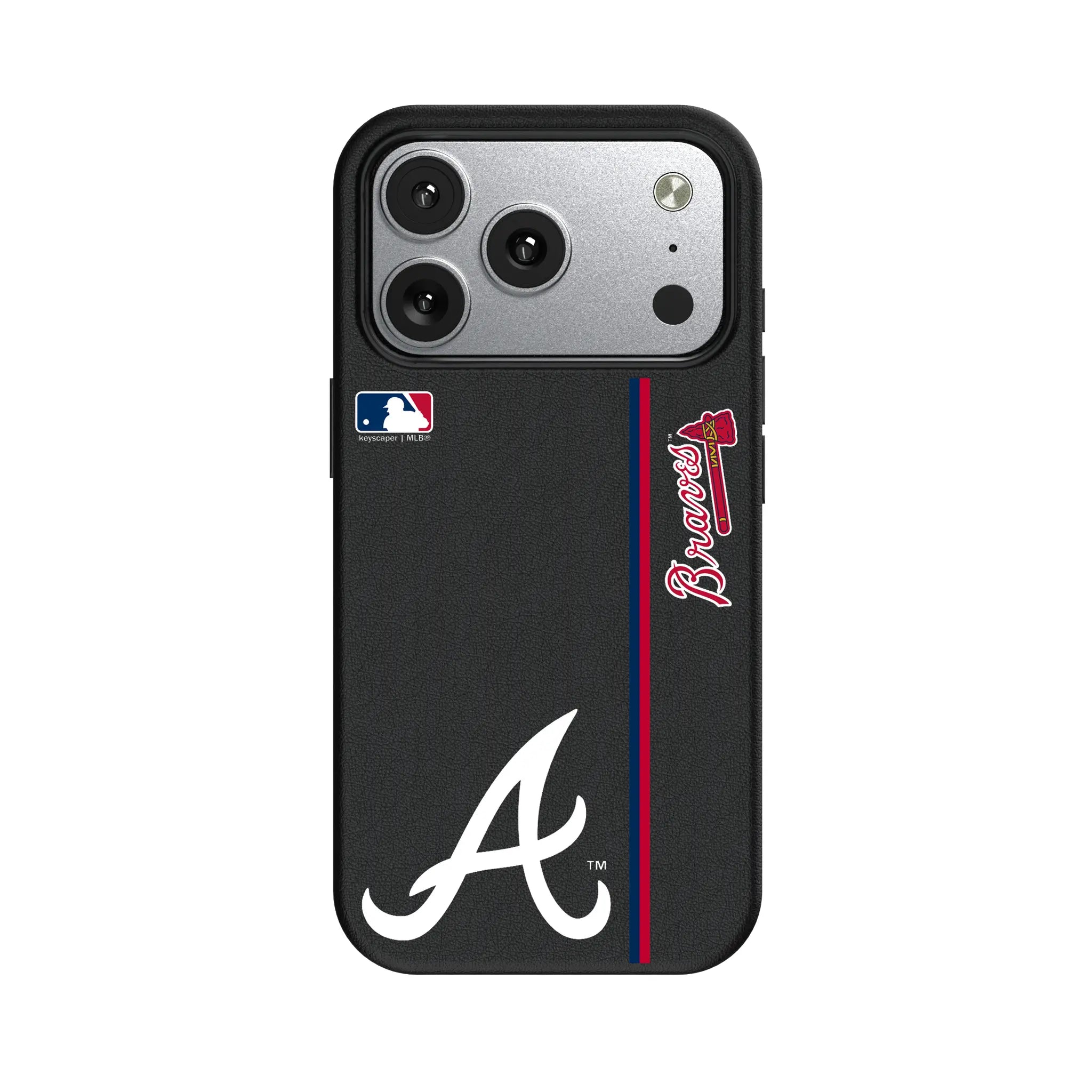 Atlanta Braves Sidebar MagSafe Compatible Phone Case for Apple iPhone