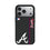 Atlanta Braves Sidebar MagSafe Compatible Phone Case for Apple iPhone
