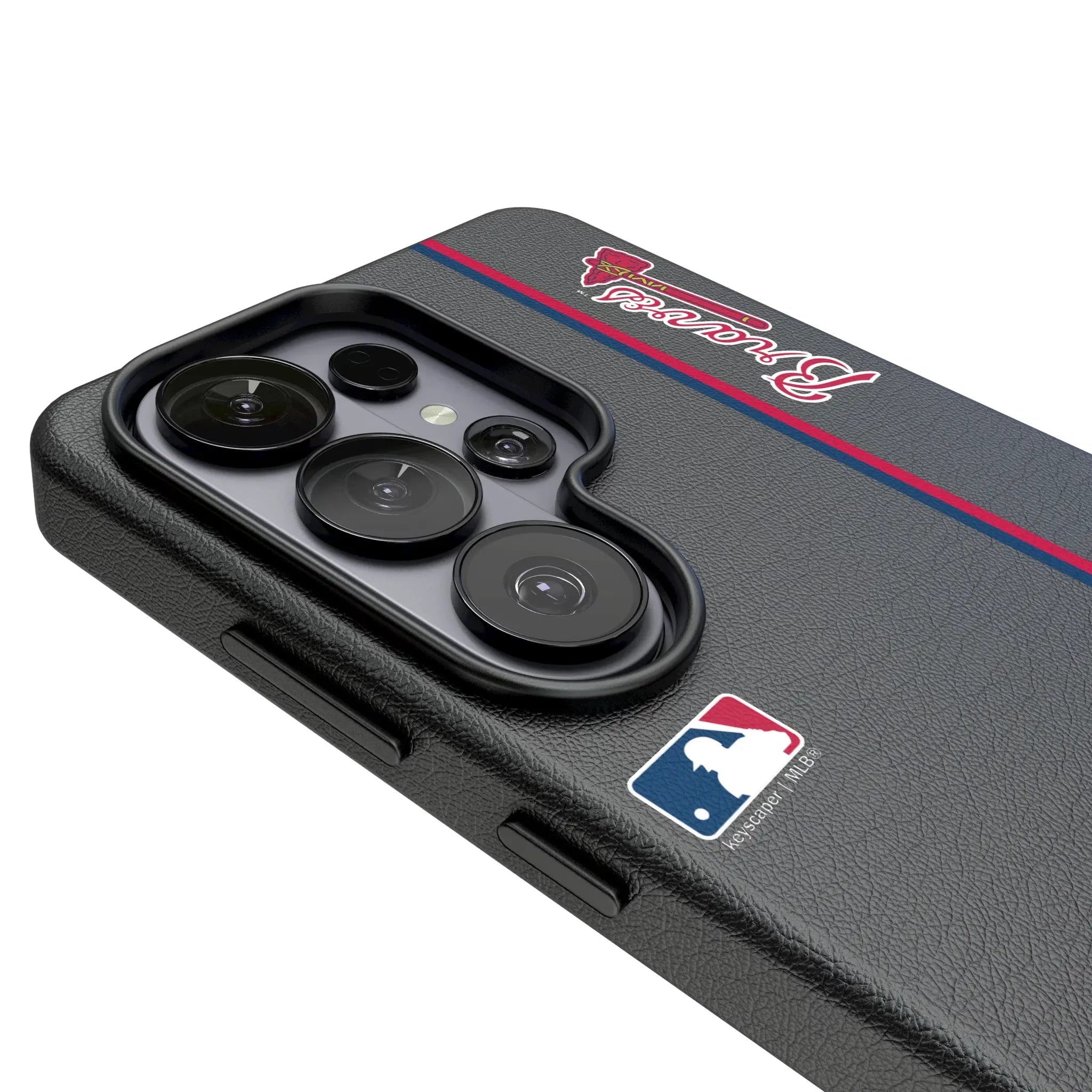 Atlanta Braves Sidebar MagSafe Compatible Phone Case for Samsung Galaxy