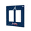 Atlanta Braves Solid Hidden-Screw Light Switch Plate