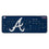 Atlanta Braves Solid Wireless USB Keyboard