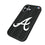 Atlanta Braves Text Backdrop Bump Phone Case