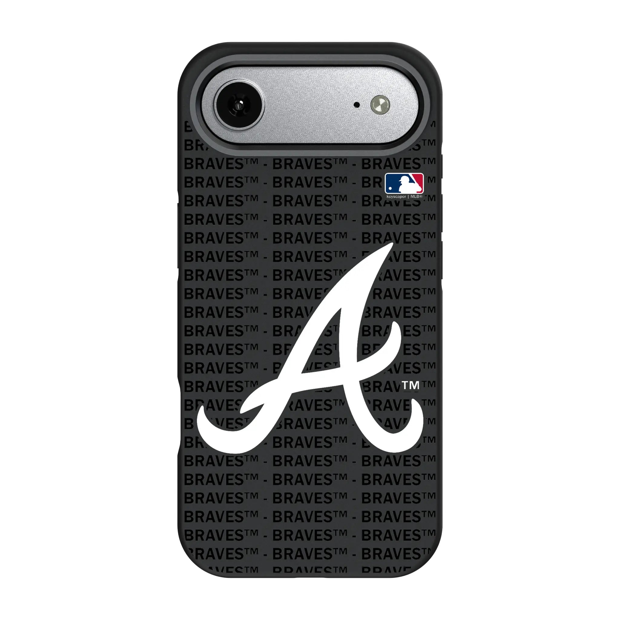 Atlanta Braves Text Backdrop Bump Phone Case