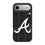 Atlanta Braves Text Backdrop Bump Phone Case