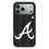 Atlanta Braves Text Backdrop Bump Phone Case