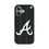 Atlanta Braves Text Backdrop Bump Phone Case