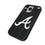 Atlanta Braves Text Backdrop MagSafe Compatible Phone Case for Apple iPhone