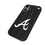 Atlanta Braves Text Backdrop MagSafe Compatible Phone Case for Apple iPhone
