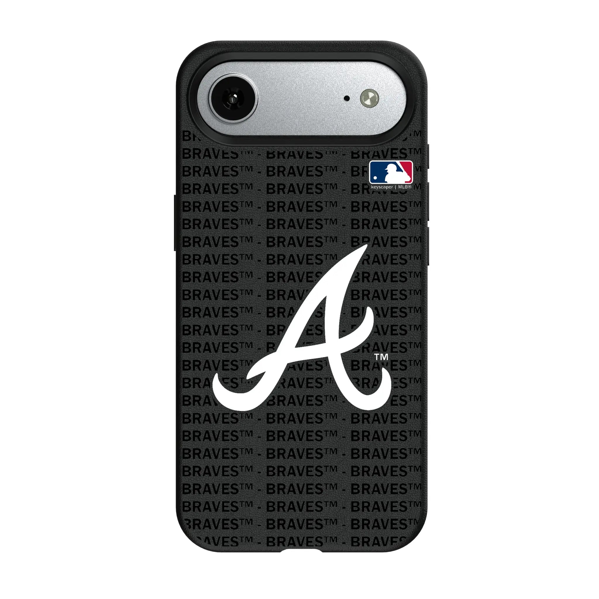 Atlanta Braves Text Backdrop MagSafe Compatible Phone Case for Apple iPhone