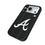 Atlanta Braves Text Backdrop MagSafe Compatible Phone Case for Apple iPhone