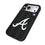 Atlanta Braves Text Backdrop MagSafe Compatible Phone Case for Apple iPhone