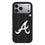 Atlanta Braves Text Backdrop MagSafe Compatible Phone Case for Apple iPhone