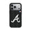 Atlanta Braves Text Backdrop MagSafe Compatible Phone Case for Apple iPhone