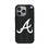 Atlanta Braves Text Backdrop MagSafe Compatible Phone Case for Apple iPhone