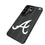 Atlanta Braves Text Backdrop MagSafe Compatible Phone Case for Samsung Galaxy