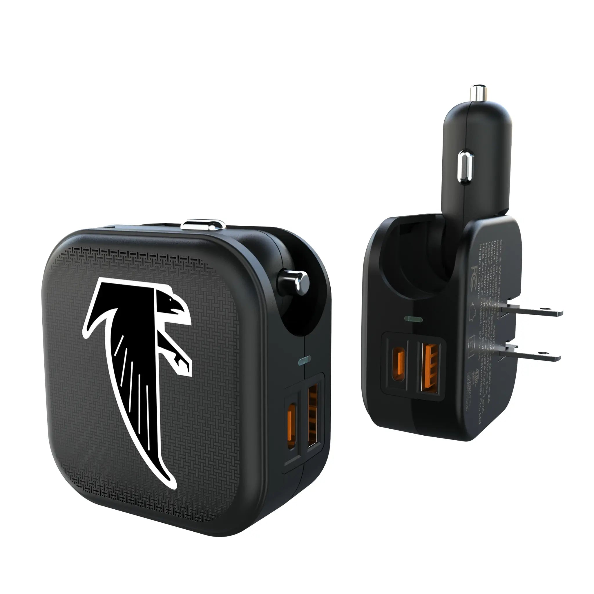Atlanta Falcons Classic  Linen 2 in 1 USB A/C Charger