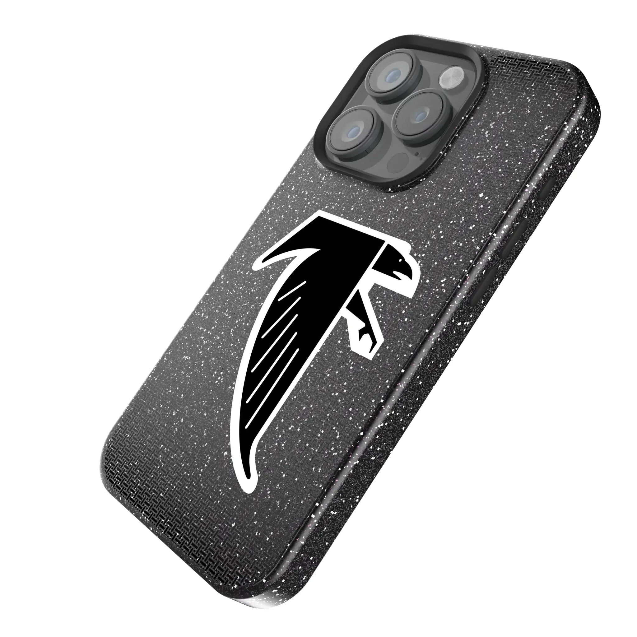 Atlanta Falcons Classic Linen Bling Phone Case for Apple iPhone