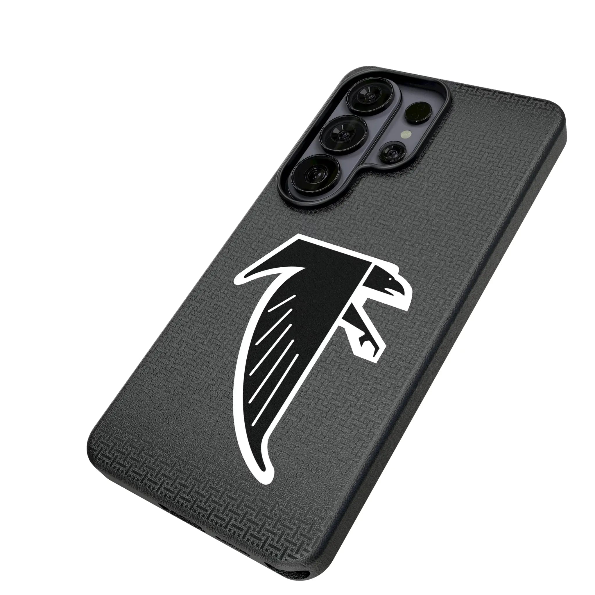 Atlanta Falcons Classic Linen MagSafe Compatible Phone Case for Samsung Galaxy