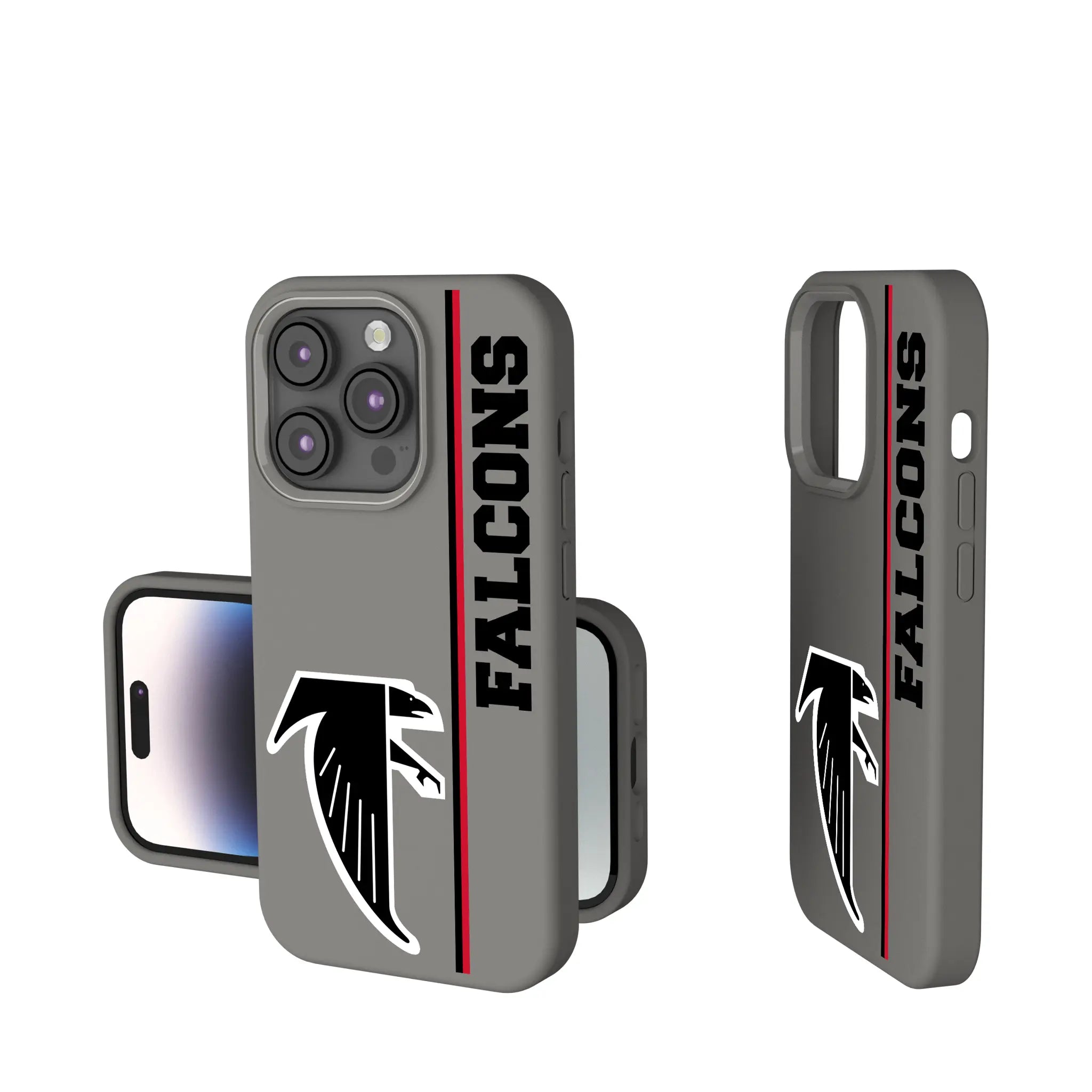 Atlanta Falcons Classic  Sidebar Soft Touch Phone Case