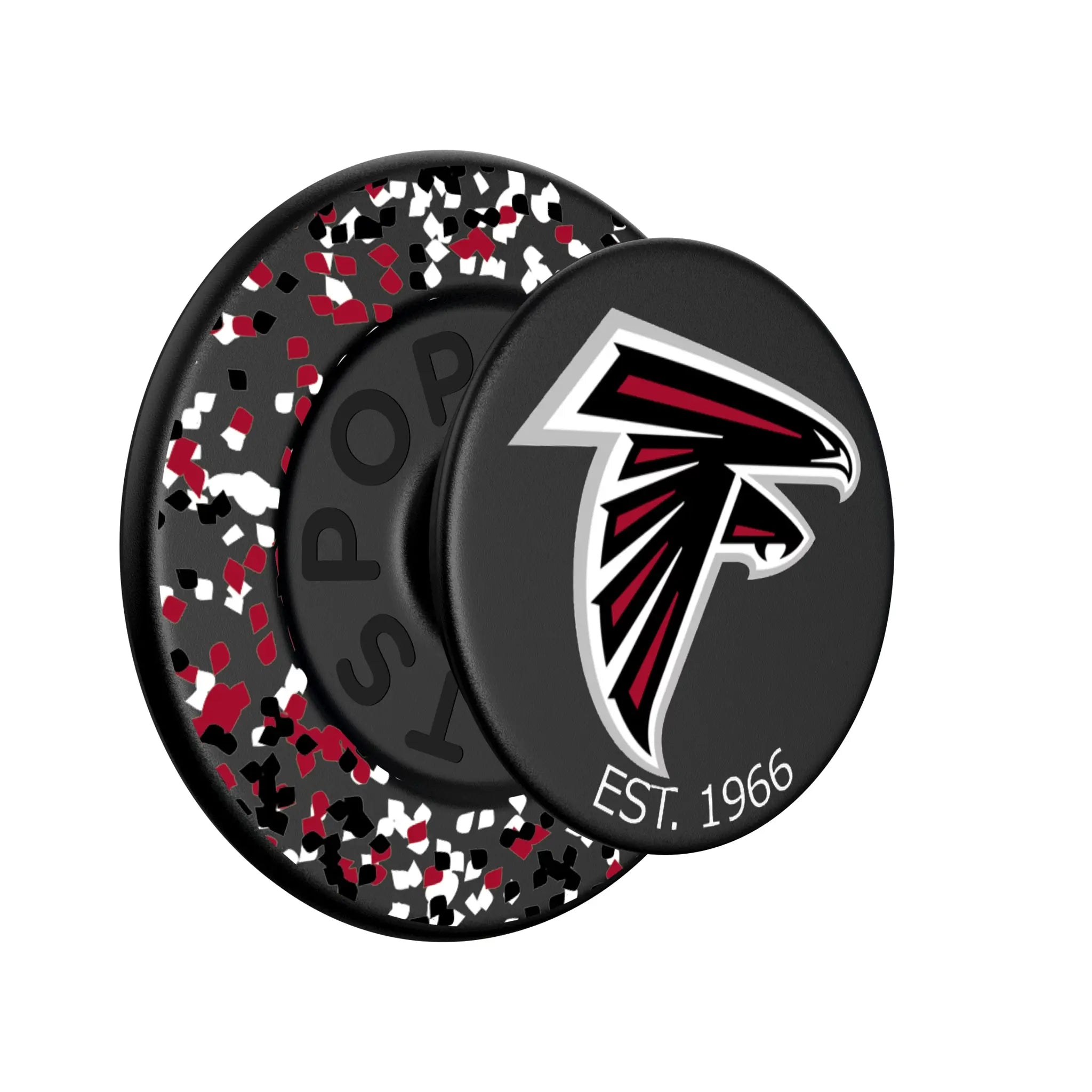 Atlanta Falcons Confetti PopSockets Magnetic Phone Grip and Stand