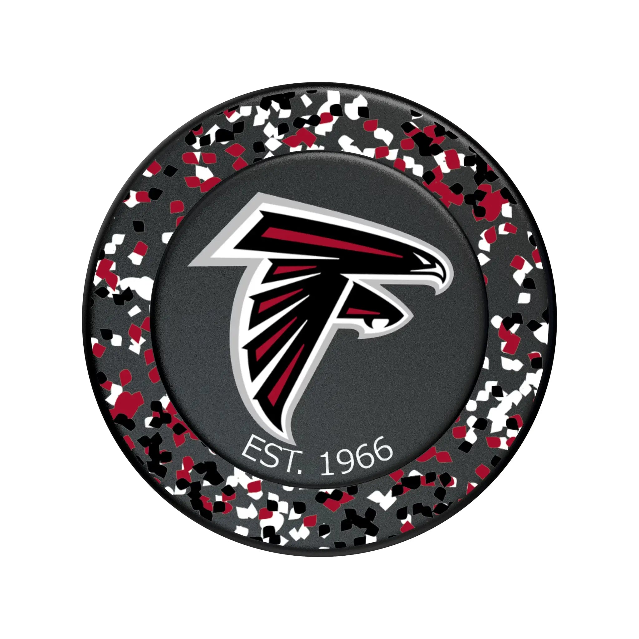 Atlanta Falcons Confetti PopSockets Magnetic Phone Grip and Stand