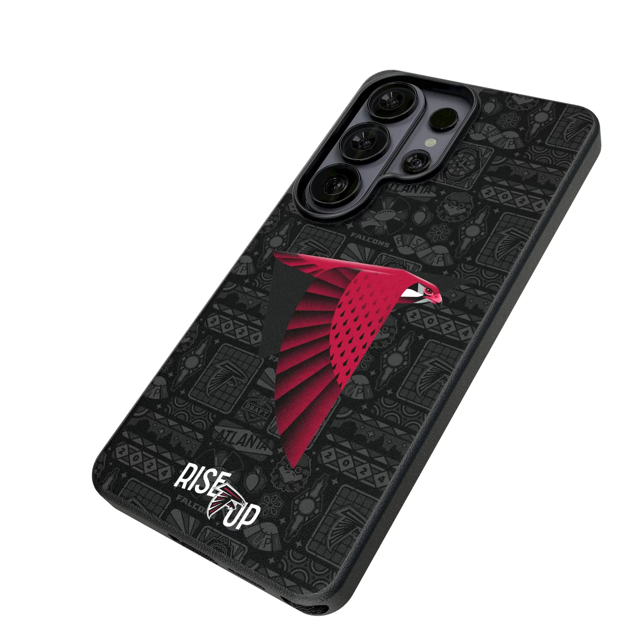 Atlanta Falcons Deco MagSafe Compatible Phone Case for Samsung Galaxy