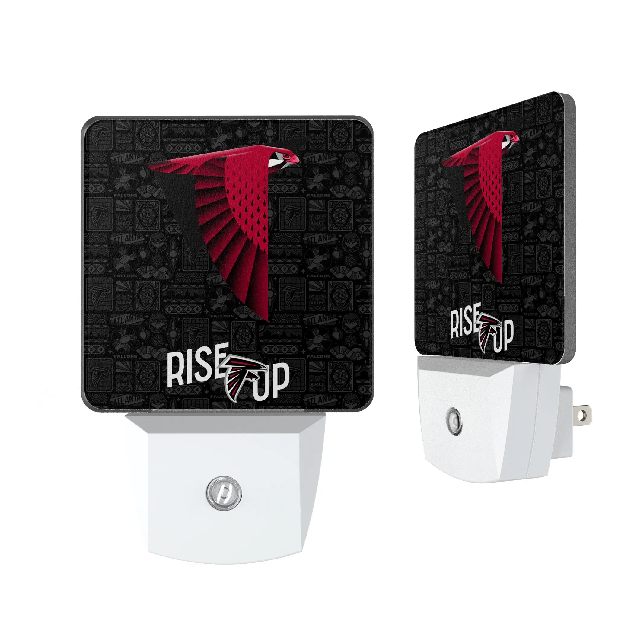 Atlanta Falcons 2024 Illustrated Limited Edition Night Light 2-Pack