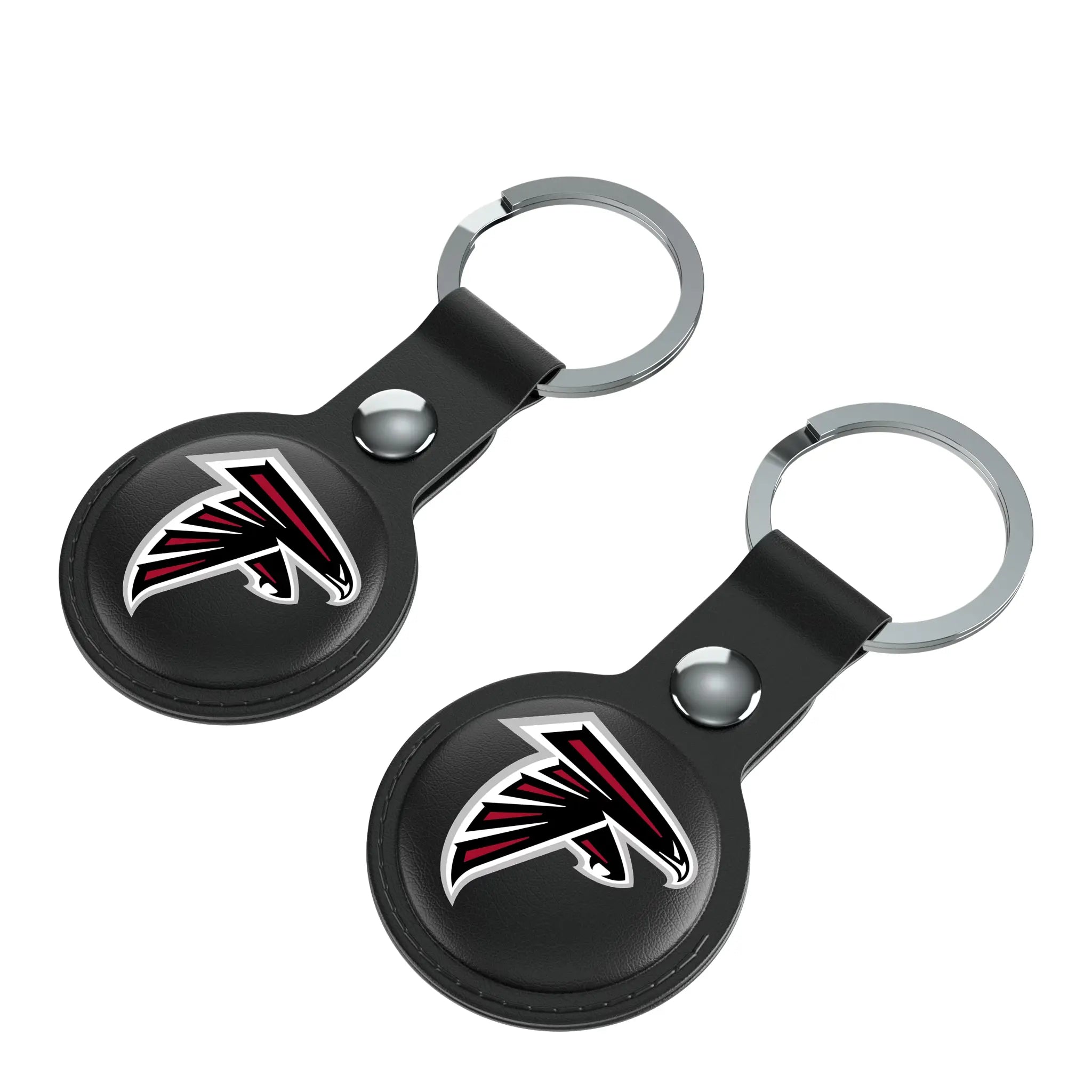 Atlanta Falcons Insignia Black Airtag Holder 2-Pack
