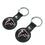 Atlanta Falcons Insignia Black Airtag Holder 2-Pack