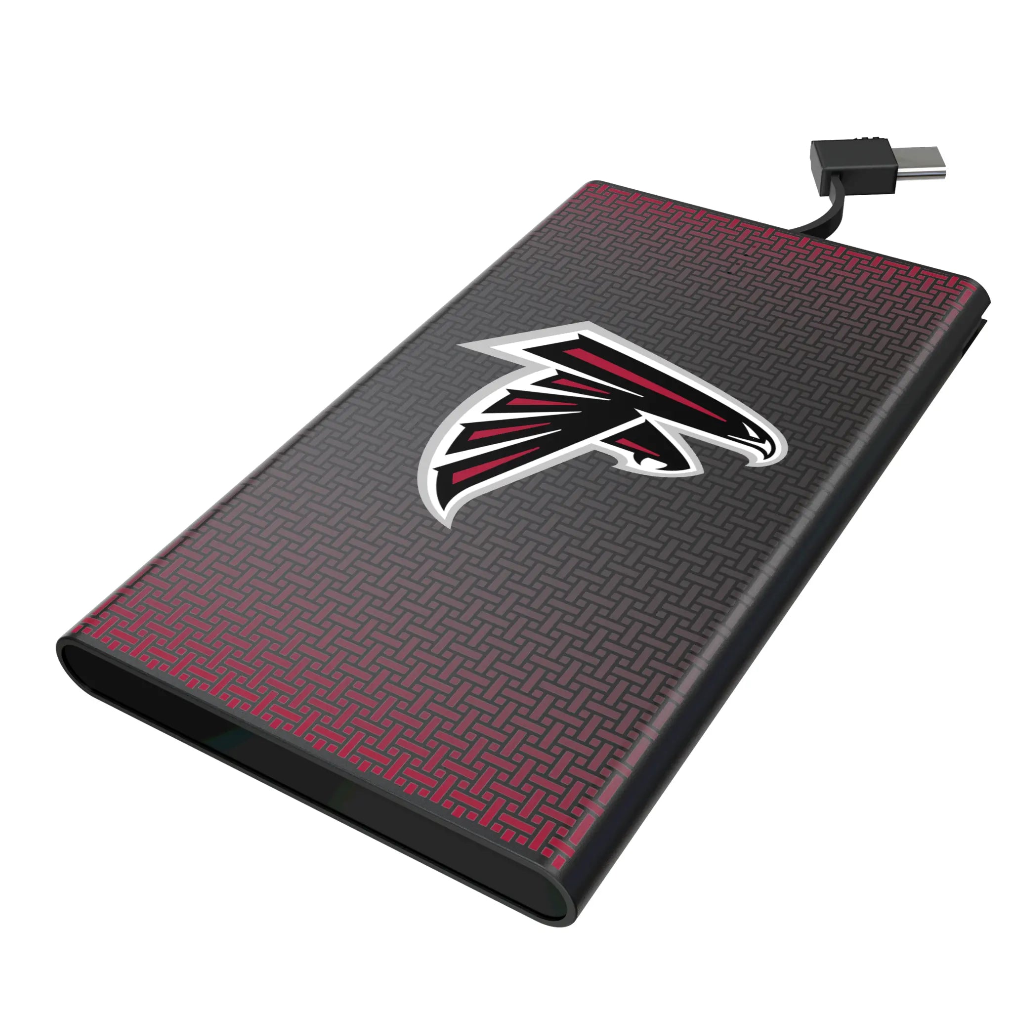 Atlanta Falcons Linen 5000mAh Flat Powerbank