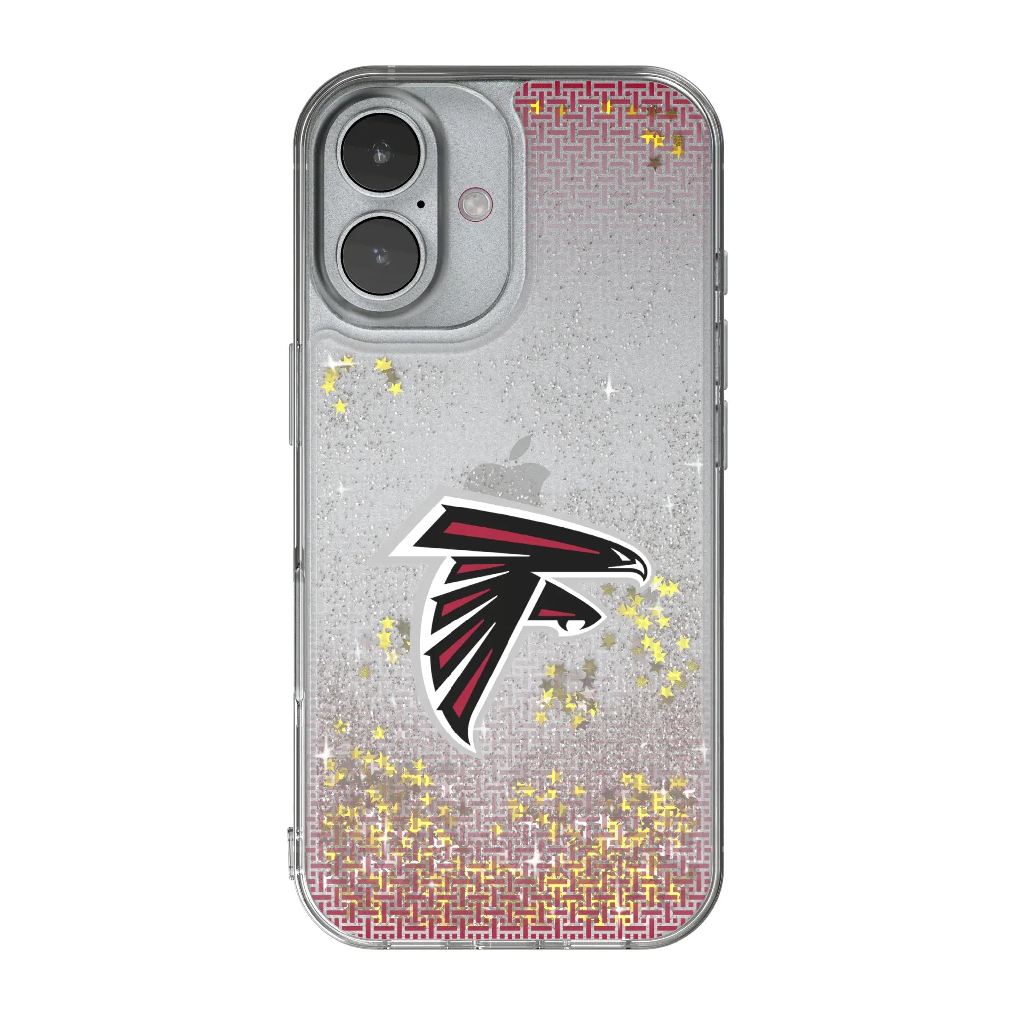 Atlanta Falcons Linen Glitter Phone Case